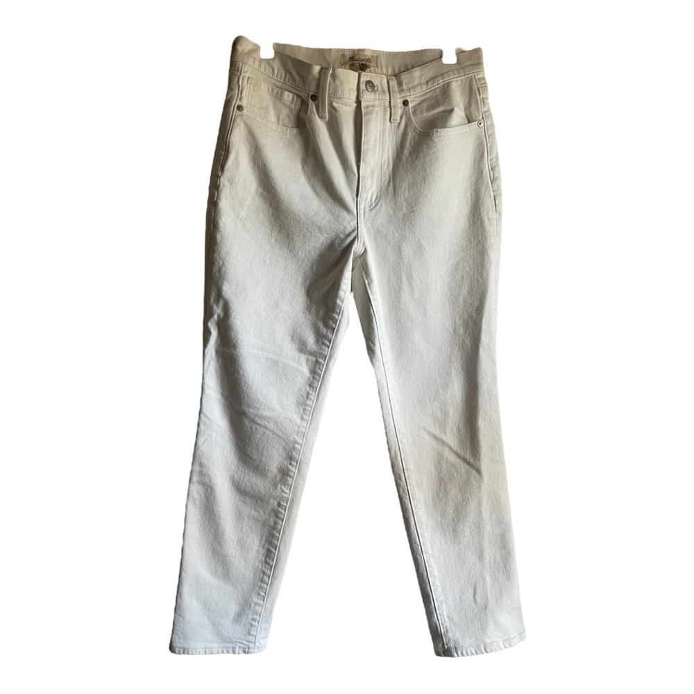 Madewell Women’s Size 28 The Girl Jean White Jeans